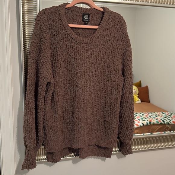 Bobeau Popcorn Knit Sweater EUC size M - Picture 2 of 5